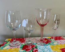 Load image into Gallery viewer, LYNN100-C Pink Glass Goblets, Set of 4