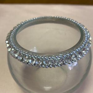 FLAN100-E Rhinestone Votive Cups