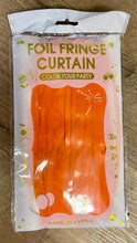 Load image into Gallery viewer, BRAC100-K Orange Fringe Curtain Backdrop