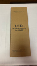 Load image into Gallery viewer, LEGO200-O 4pc Battery Operated, Window Taper Candles