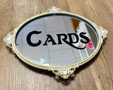 Load image into Gallery viewer, BAIL100-J Gold Vintage Mirror “Cards”