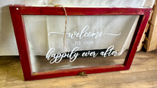 Load image into Gallery viewer, KESS100-C “Welcome…” Window Pane