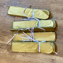 Load image into Gallery viewer, MATT100-N Gold Paper Pom-Poms