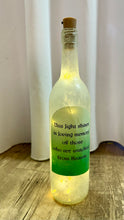 Load image into Gallery viewer, BAIL100-C Light-Up “In Loving Memory” Wine Bottle