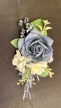 Load image into Gallery viewer, SMEG100-AC Slate &amp; Dusty Blue Boutonnière