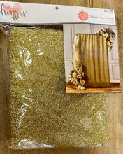 Load image into Gallery viewer, PROS100-Q Shimmery Gold Backdrop Curtain