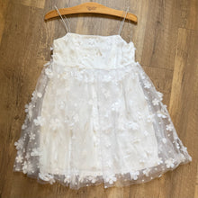 Load image into Gallery viewer, MYER300-C White Floral, Babydoll Dress. Size XS