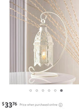 Load image into Gallery viewer, LYNN100-A Off-White Hanging Lantern