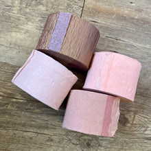 Load image into Gallery viewer, MATT100-M Paper Streamers- Pink Shades