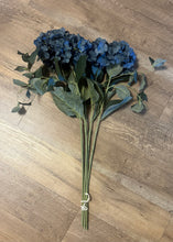 Load image into Gallery viewer, FLIC100-I Washed Navy Blue Hydrangeas