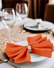 Load image into Gallery viewer, BRAC100-N Orange Cloth Napkins