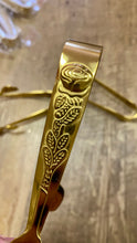 Load image into Gallery viewer, AGAG100-S 4” Mini Gold Tongs. New