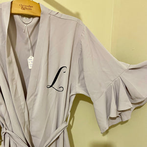 CASS100-C Dusty Lavender “L” Robe