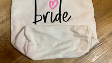 Load image into Gallery viewer, LOVE100-N “bride to be” Canvas Bag