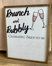 Load image into Gallery viewer, MATT100-C Large Brunch &amp; Bubbly Sign