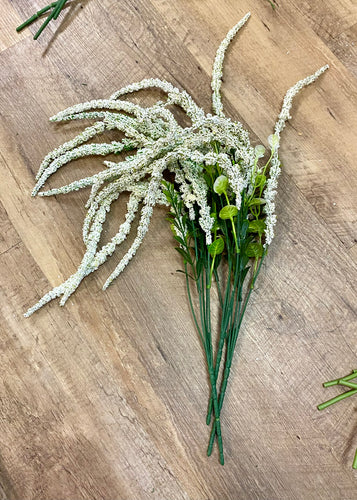 LIVI100-Q White, Hanging Amaranthus
