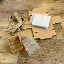 Load image into Gallery viewer, MCCU100-N Brown Cardboard Favor Boxes