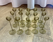 Load image into Gallery viewer, BAIL100-J Card Stand Holders- Brass Color