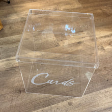 Load image into Gallery viewer, SPAYDE-K Clear Acrylic “Cards” Box