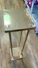 Load image into Gallery viewer, REES100-AJ Rose Gold Column Stands