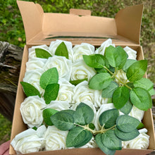 Load image into Gallery viewer, WILSON-O 50 Ivory Foam Flowers