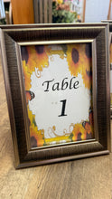 Load image into Gallery viewer, MADIGAN-J Sunflower &amp; Butterfly Frame Table #1-10