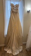 Load image into Gallery viewer, FAUST- Champagne Cashmere, Strapless Gown. Size 10 NWT