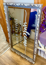 Load image into Gallery viewer, REES100-G Large, Silver Framed Mirror