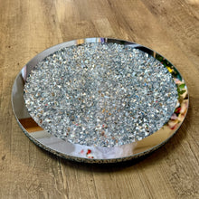 Load image into Gallery viewer, REES100-BJ Silver, Rhinestone Cake Stand