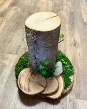 Load image into Gallery viewer, SZEK-B Wood Slab/Trunk, Moss Centerpiece