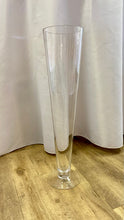 Load image into Gallery viewer, MCAN100-A 20” Clear, Glass Trumpet Vase