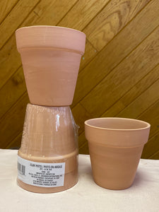 BAKE100-C Terracotta Clay Pots