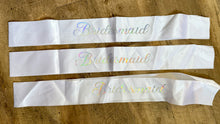 Load image into Gallery viewer, ALTS-L Assorted Bride/Bridesmaid Sashes
