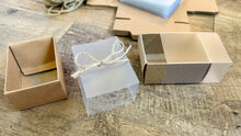 Load image into Gallery viewer, MCCU100-N Brown Cardboard Favor Boxes