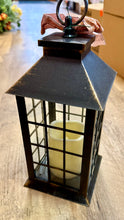 Load image into Gallery viewer, MADIGAN-C 12” Black &amp; Gold Lantern