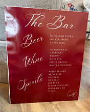 Load image into Gallery viewer, REES100-CF “The Bar” Poster Sign
