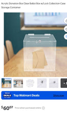 Load image into Gallery viewer, REES100-AP Clear Card Box