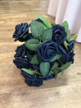 Load image into Gallery viewer, WILSON-N 33 Navy Blue Foam Flowers