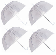 Load image into Gallery viewer, WILSON-G Clear Umbrella, White Handle
