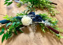 Load image into Gallery viewer, WILSON-E 2 Navy Blue &amp; White Floral Swags (Mini)
