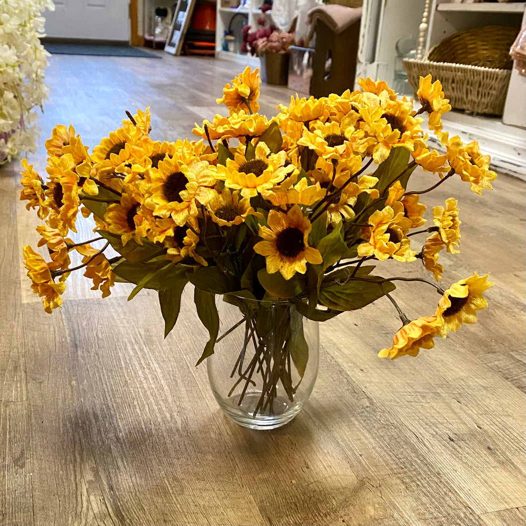 CARP100-R Mini Sunflower Stems