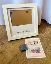 Load image into Gallery viewer, WARN100-M Mr &amp; Mrs White Frame + Ink