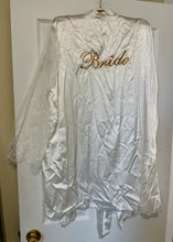 Load image into Gallery viewer, SPAYDE-P Gold “Bride” Robe. Size XL