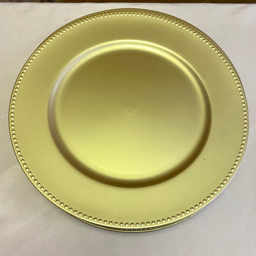 KARL100-K Gold Charger Plate