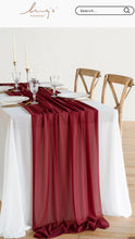 Load image into Gallery viewer, SMEG100-AI Burgundy Draping Material/Runner