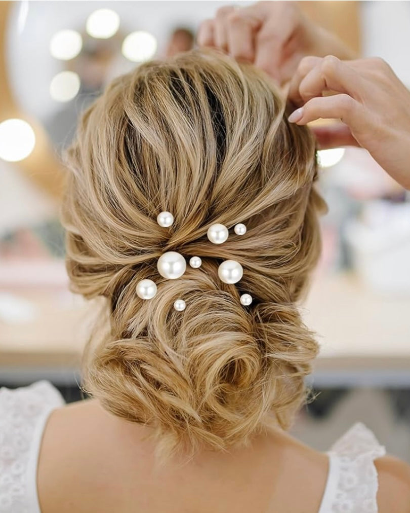 FLIC100-H Pearl Hair Pins. New