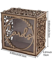 Load image into Gallery viewer, JUBAS-H Faux-Wood Card Box