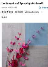 Load image into Gallery viewer, LYNN100-CG 39” Fuchsia Long-Stem Leaves