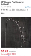 Load image into Gallery viewer, PACIFICO-D Cascading, Pearl Spray Filler