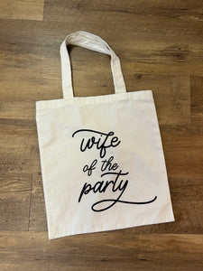 ILLI100-J “Wife of the Party” Canvas Bag